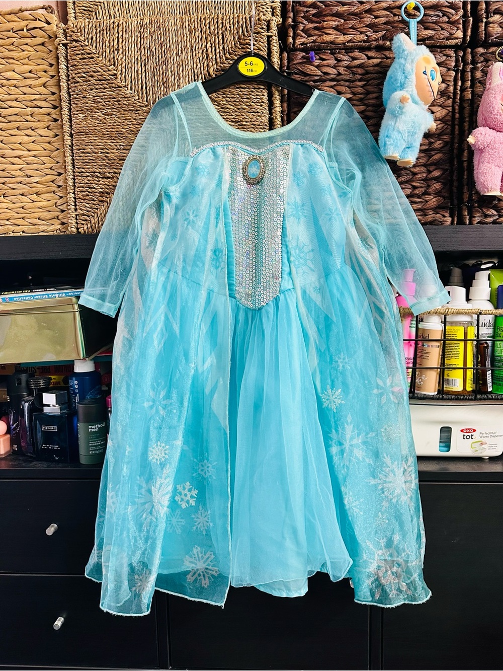 H&M Disney Frozen Elsa Costume Dresses Size 4/5 Years Excellent Condition